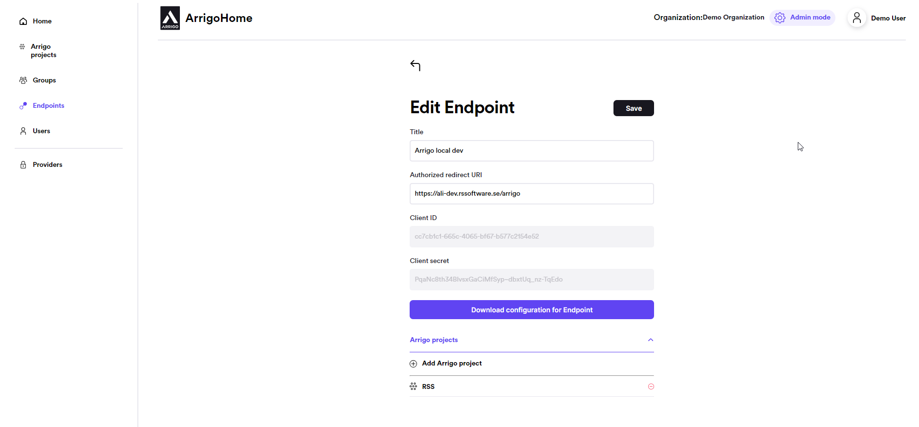 endpoint