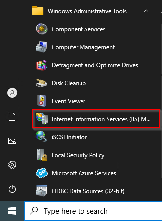 IIS Manager