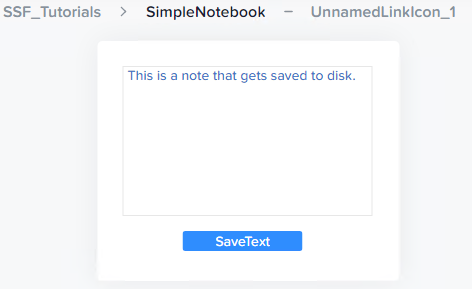 Restored text after reload